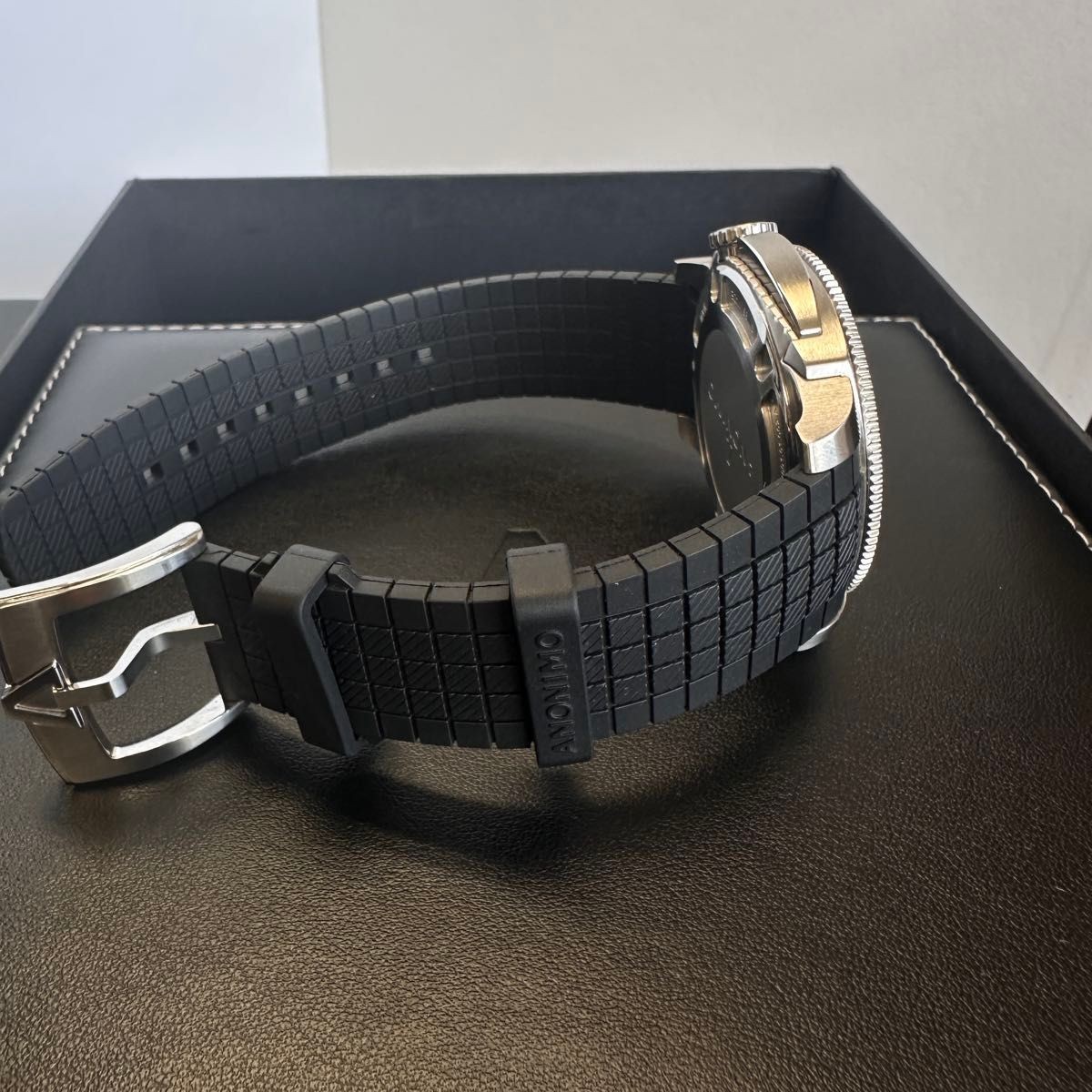 Anonimo Nautilo AM-1001.01.002.A11 Automatic Watch Black w/ Box