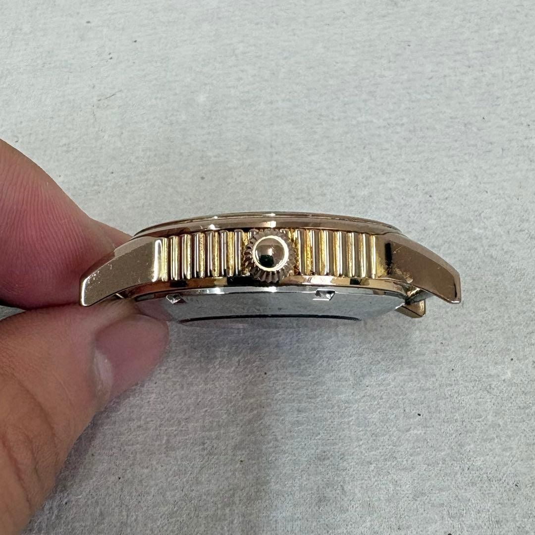 Aureole Automatic Gold Dial Wristwatch