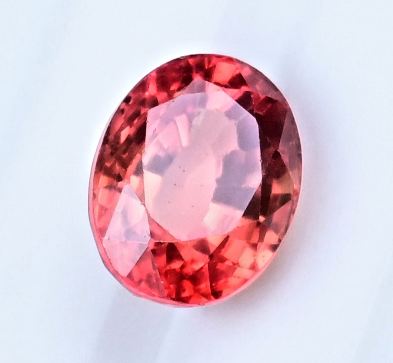 5.60 Ct Natural Myanmar Orange-Red Spinel Oval Cut Certified Gemstone