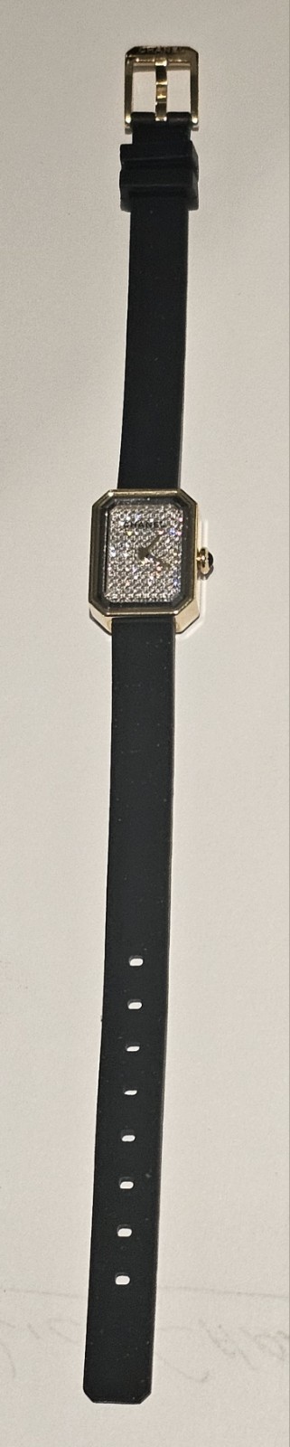CHANEL Première Ribbon Watch 18K YG, Diamond Dial, 6mo old cost $12600