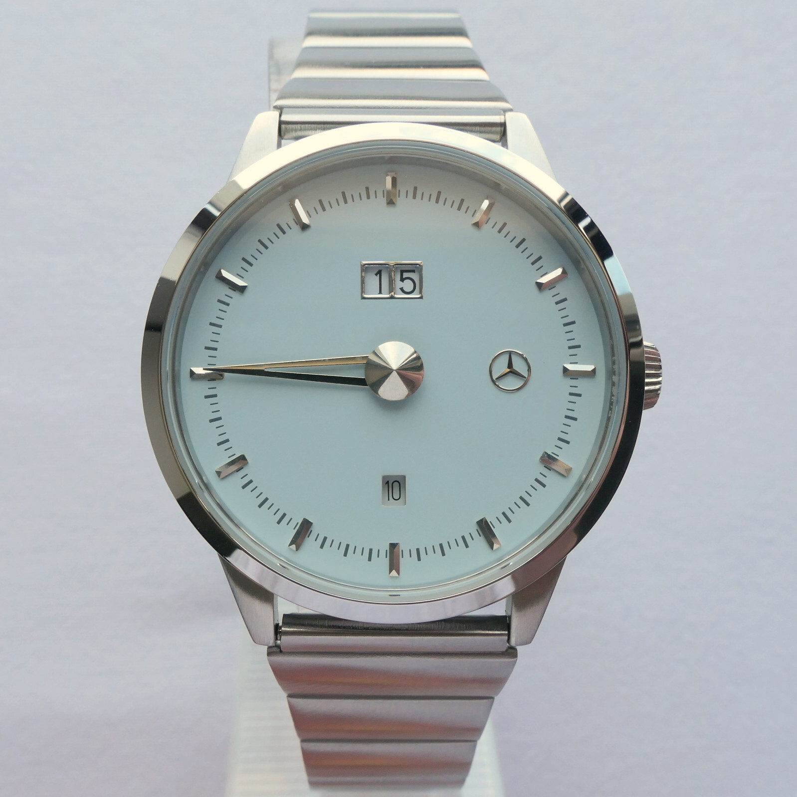 Mercedes Benz Classic Car Accessory Art Deco Retro Design Single One Hand Watch