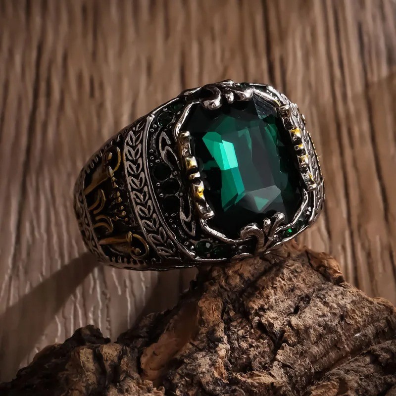 Sterling Silver Handmade Jewelry Mens Ring All Size Fashion Ring Sizes Available