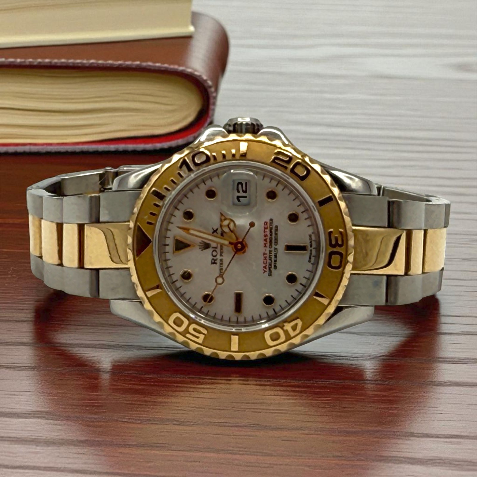 2003 Rolex Yacht Master 29mm–Ref # 169623–Two-Tone Steel & 18k Gold–Complete Set