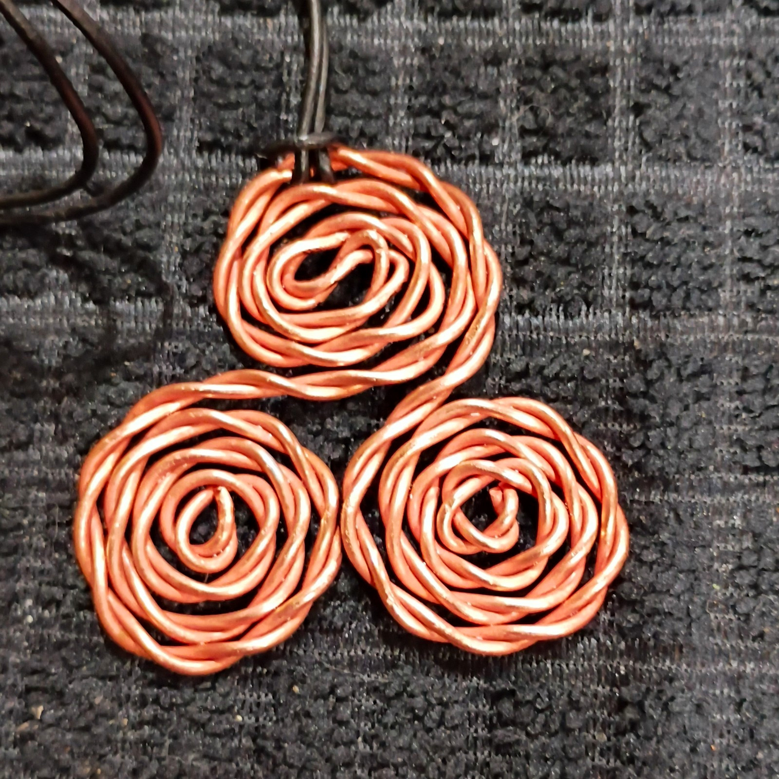 Handcrafted 99.9% copper Triskelion 144Mhz