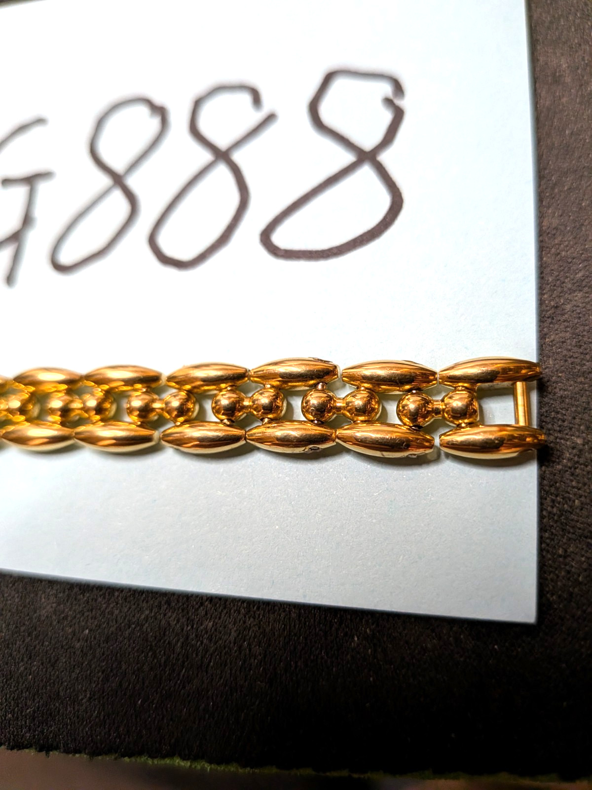 GUCCI Link Change Bezel 11/12.2 1100 Ladies Watch Bracelet Parts Gold used