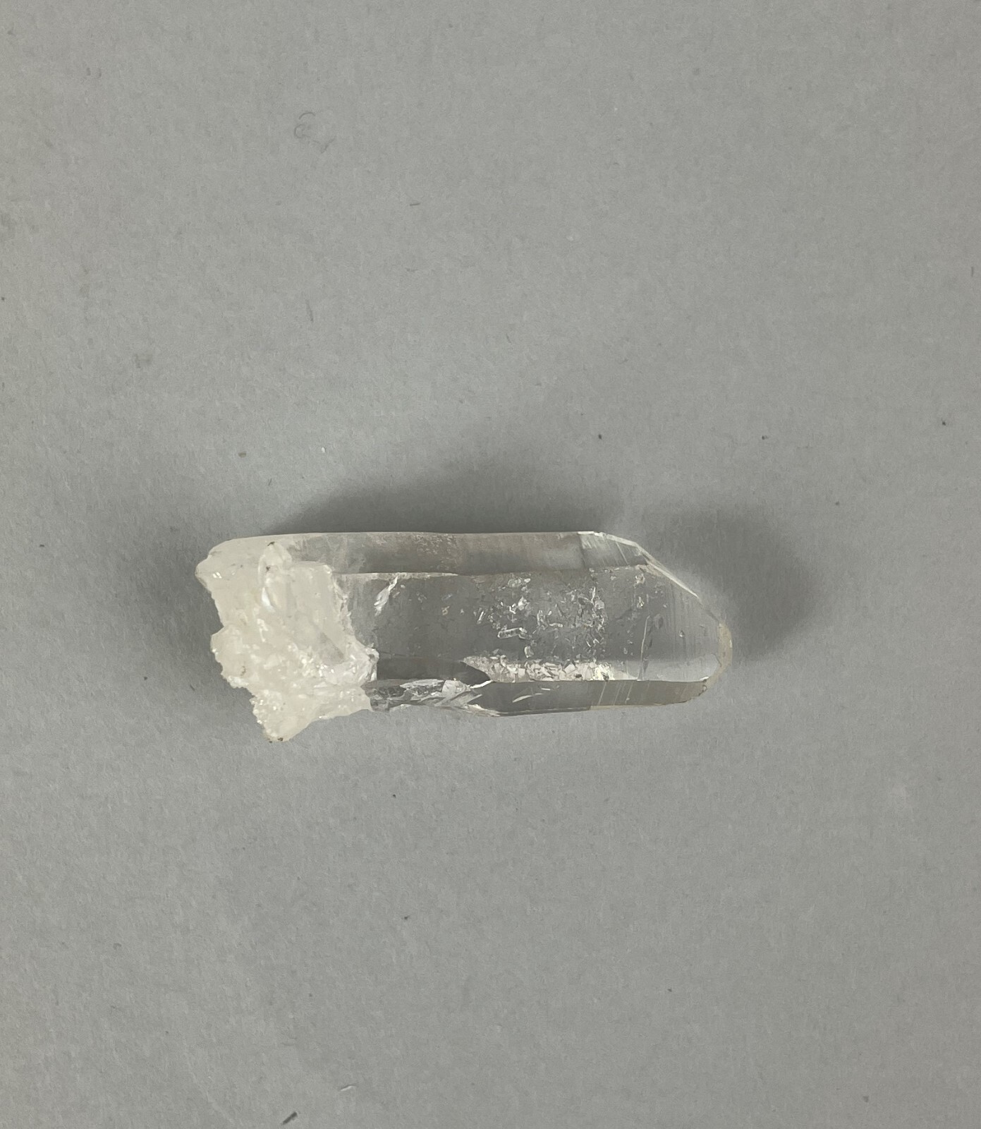 NATURAL UNTREATED 30.5 Carat Rough Clear Quartz Mined in MONTANA USA
