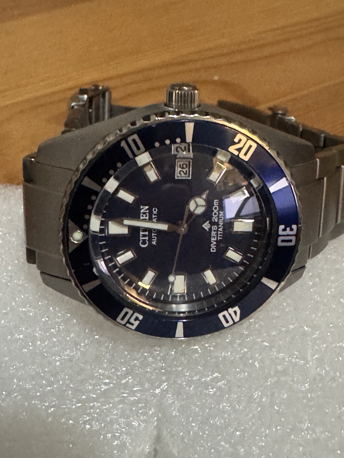 Citizen Promaster Automatic Titanium Diver Watch NB6021-68L The Barnacle