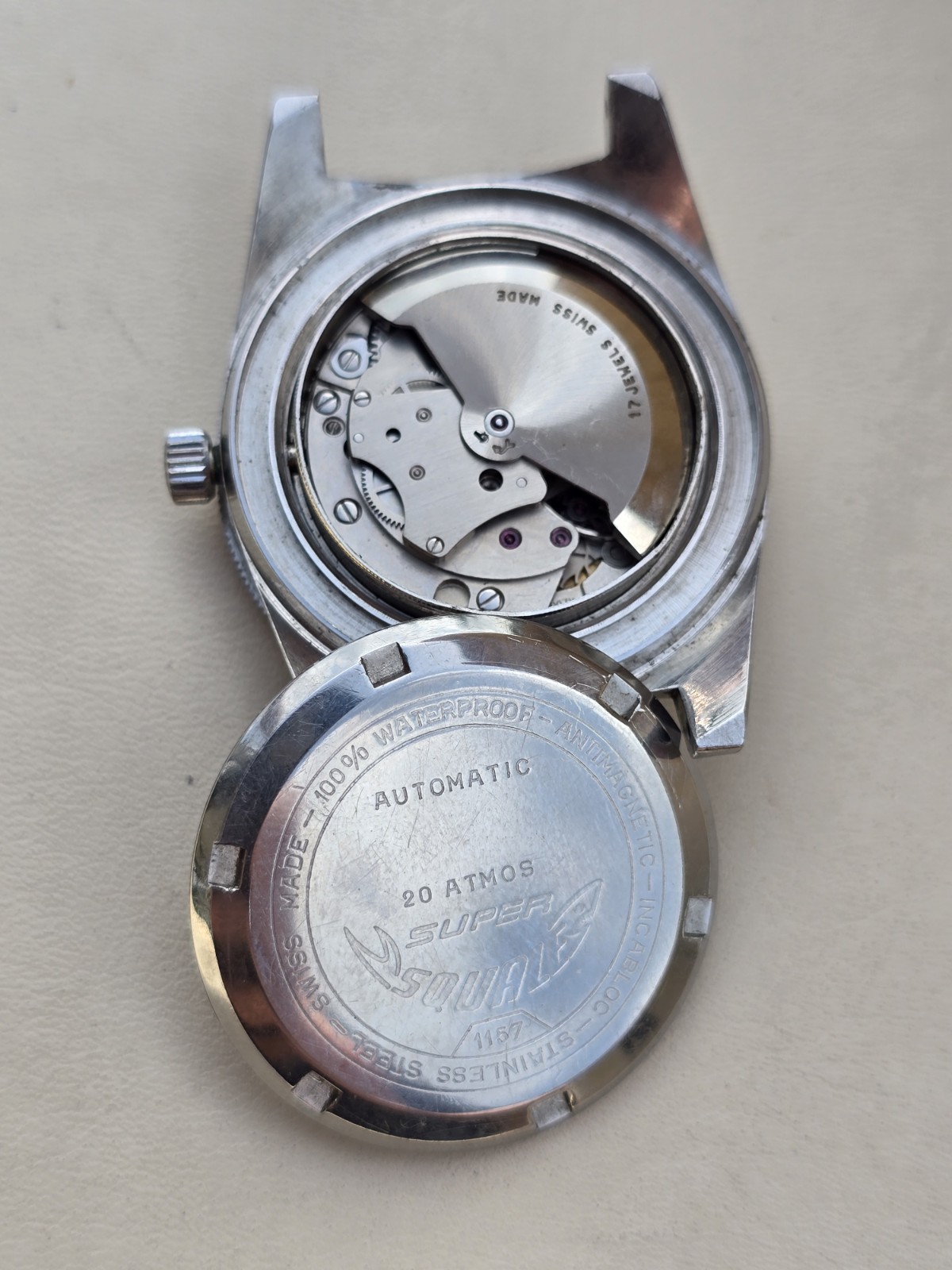 Vintage Watch Shark Super Sub Diver Deman Watch