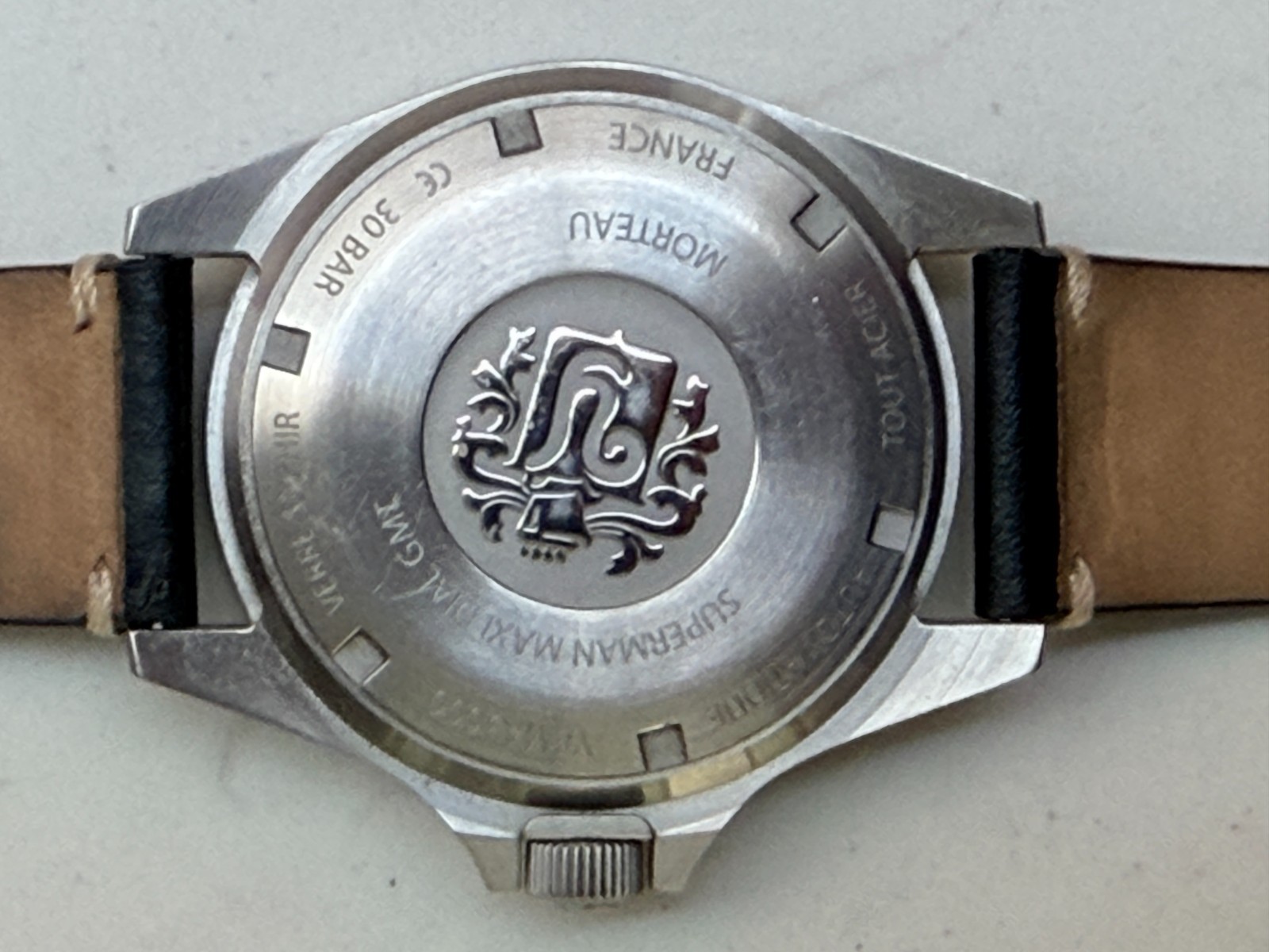 Yema Superman GMT 41mm with Maxi Dial