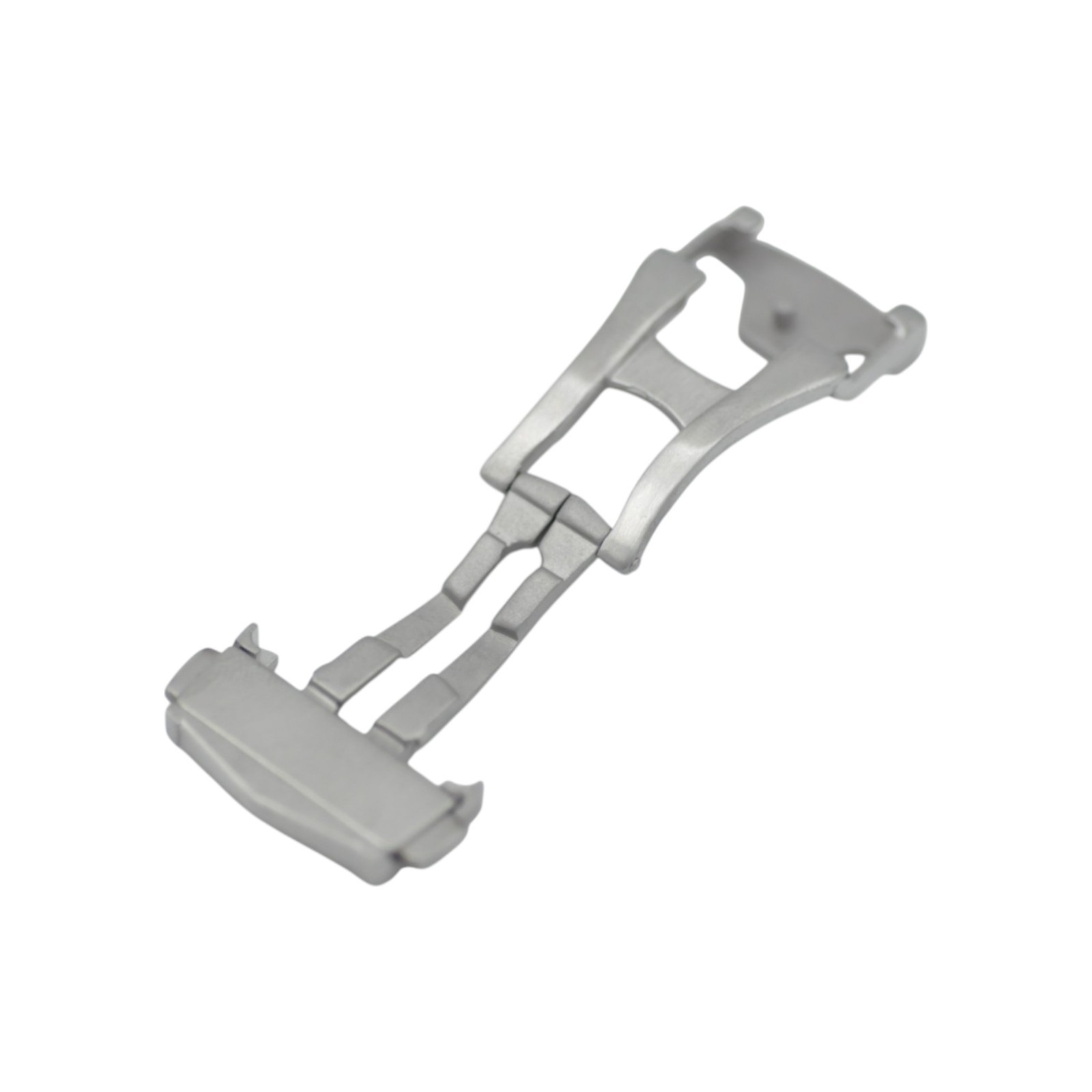 Conquest 18mm Stainless Steel Silver Color Deployment Clasp For Longines