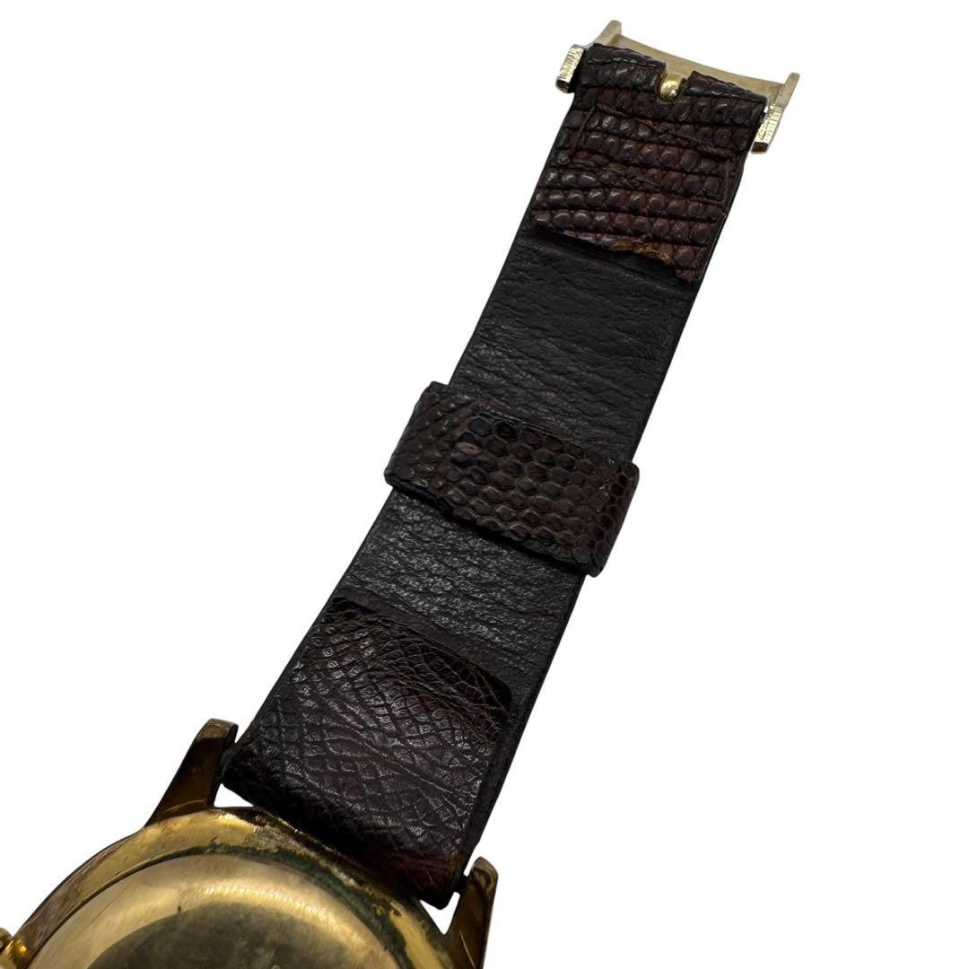 SEIKO Crown Diashock M07021019A1 Manual Wind 21 Jewels 35mm Mens 1960s Watch