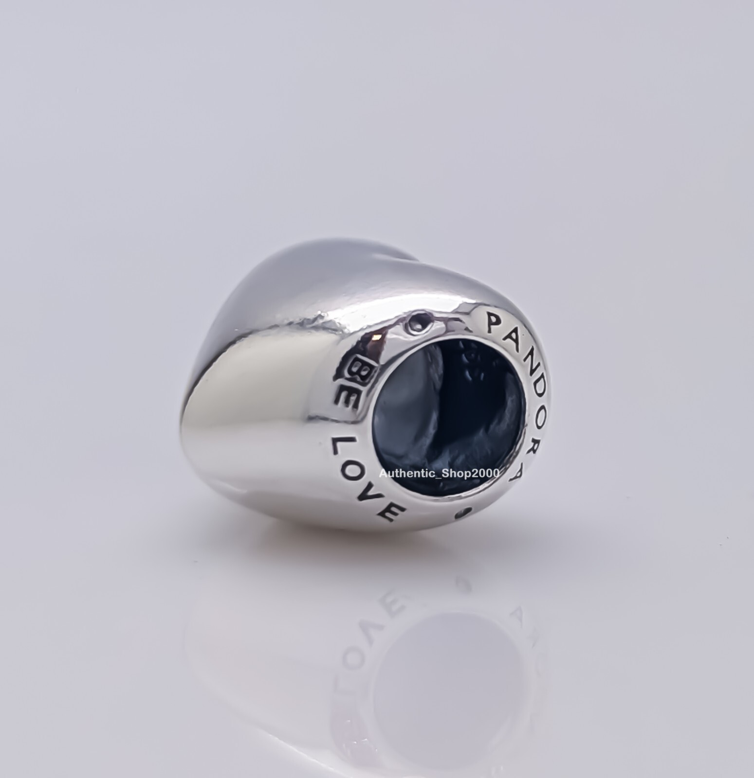 NEW 100% Authentic PANDORA Brand 925 Be Love Engravable Heart Charm 793439C00