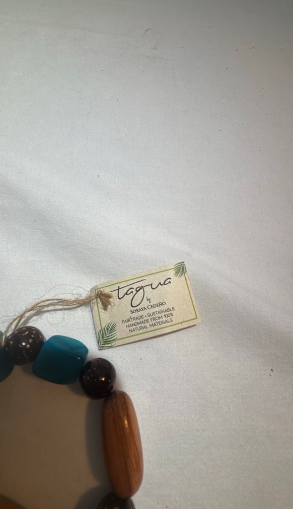Tagua by Songa Handcrafted Necklace and Bracelet Set NWT