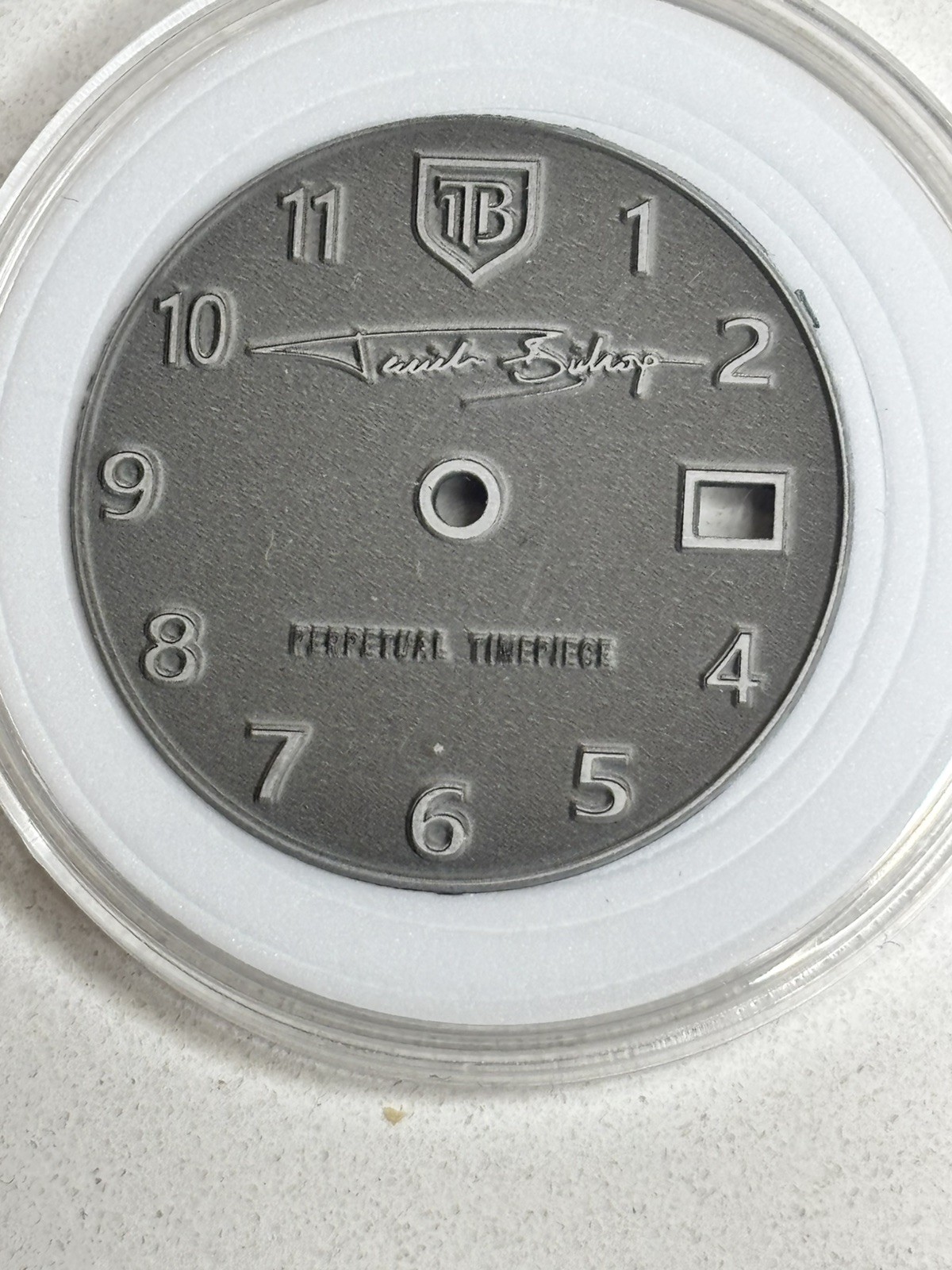 Tavish & Bishop Timepieces Bespoke Fiber Laser Engraved Watch Dials