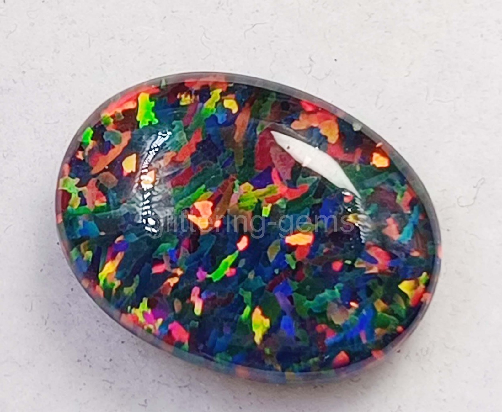 11.00 Ct Natural Fire Opal Oval Cut IGL Certified Australian Loose Gemstone 5DDL