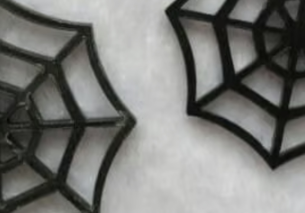 5 PC Lot Horror Earring Halloween Jewelry Gift Set SPIDER Coffin Goth Gothic