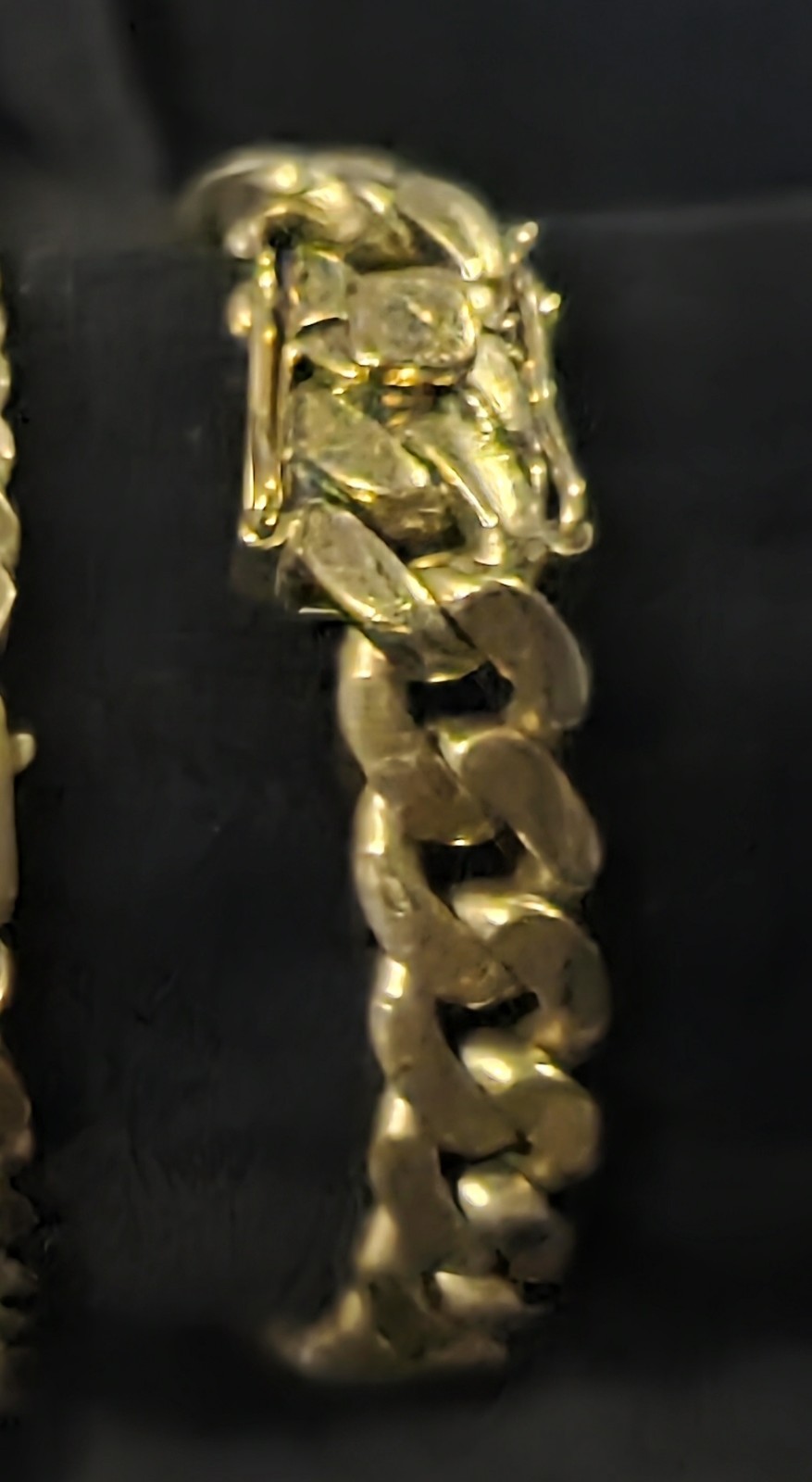 Pulsera Oro 10 kt Solida