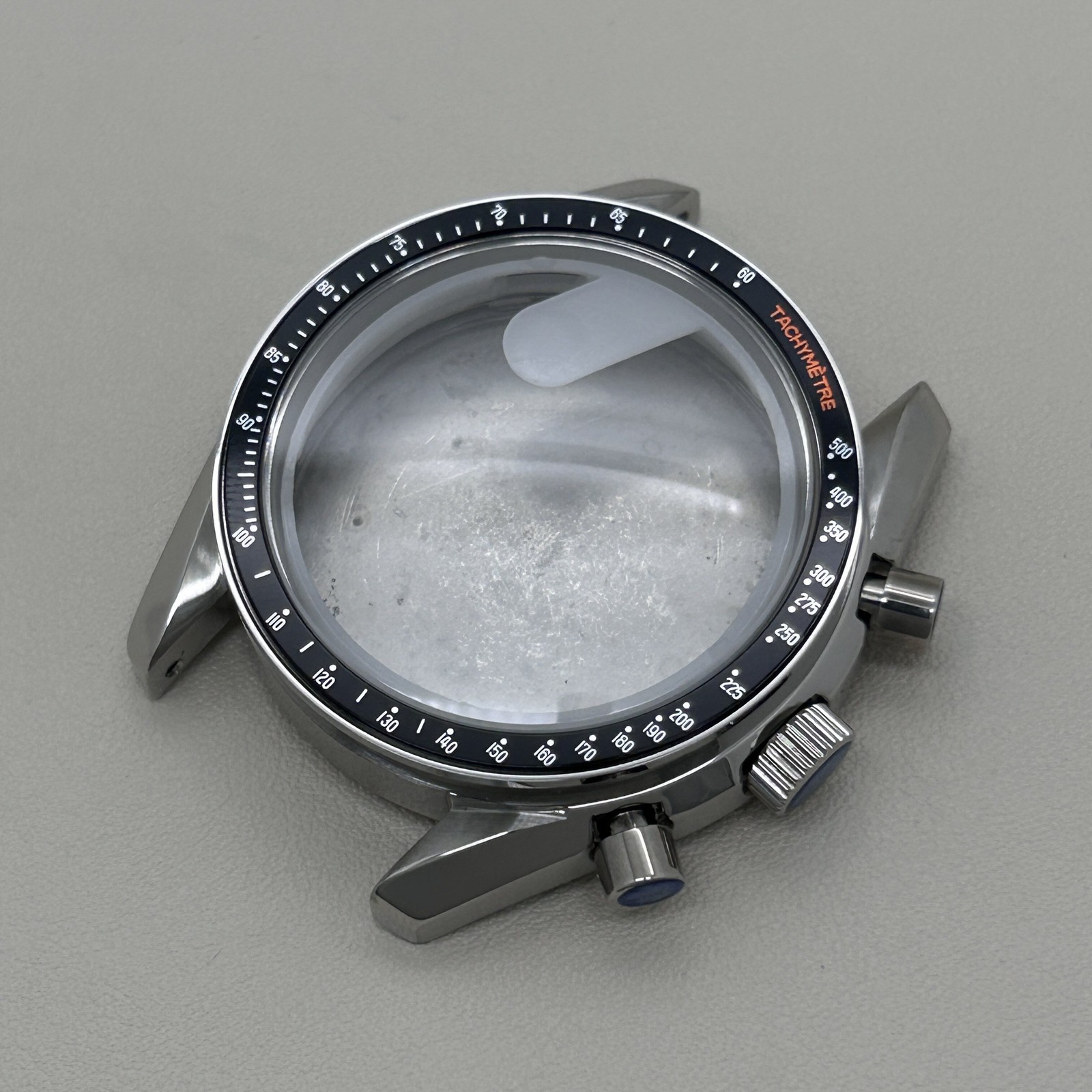 DIY Watch Part Kit for VK63 VK64 Speedmaster 39.7mm Watch Case Steel Strap