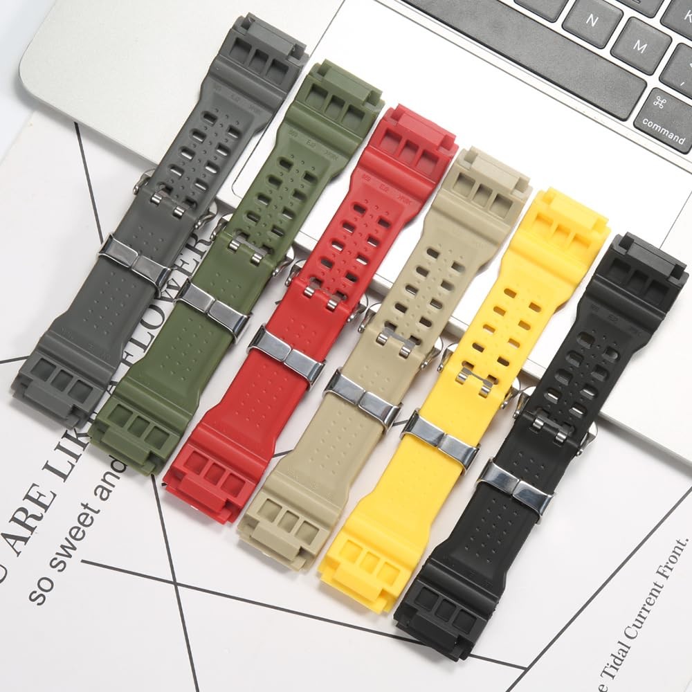 GG-1000 Resin Replacement Strap Compatible with Casio Master of G MUDMASTER G…