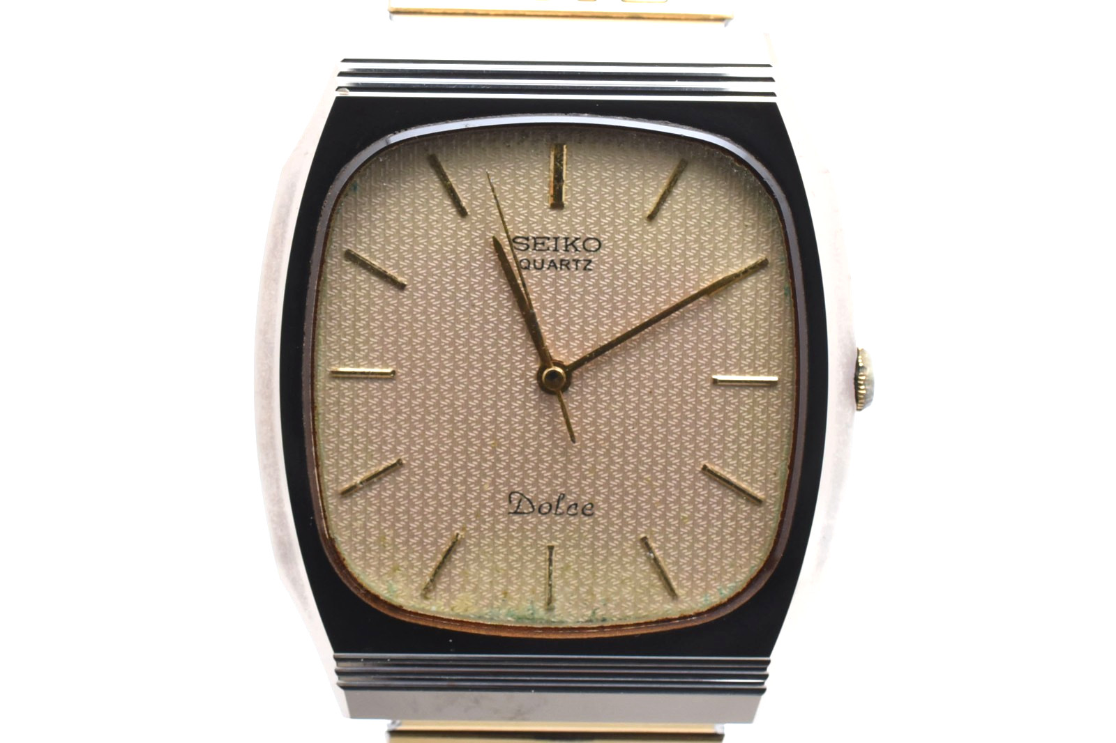 Vintage [ Exc+5 ] SEIKO 5931-5450 Dolce Gold Dial 31mm Quartz Men’s Watch JAPAN