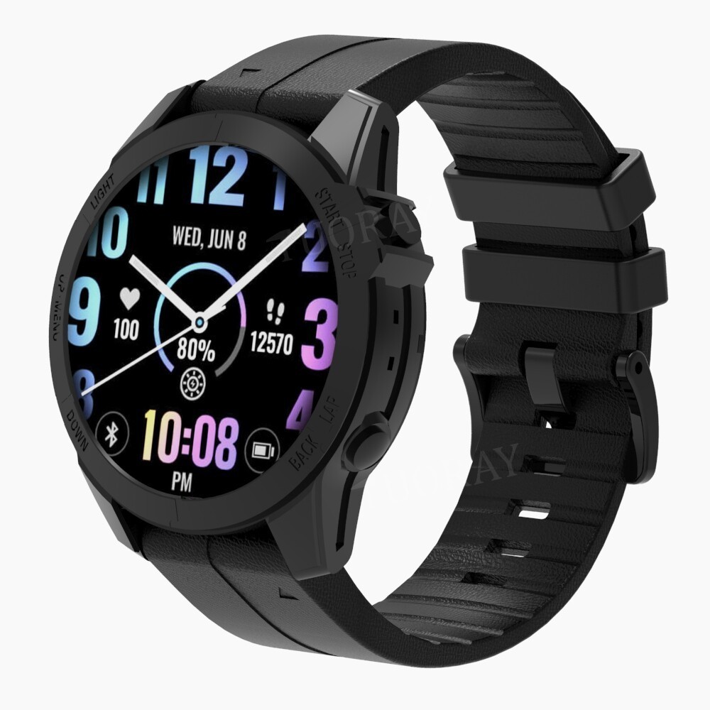 Leather+Silicone Strap Band Strap For Garmin Fenix 7 7X 6 6X 7S 6S Pro 5 5X Plus