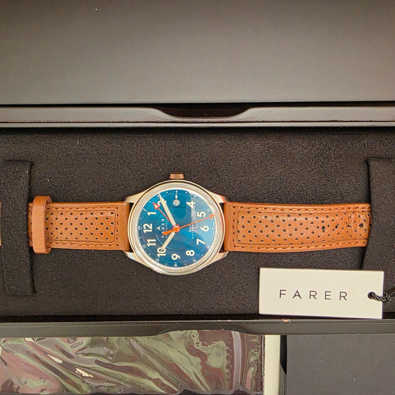 Farer Lander GMT – Mint Condition (Full Set + extra Bracelet) ETA2893-2 Movement