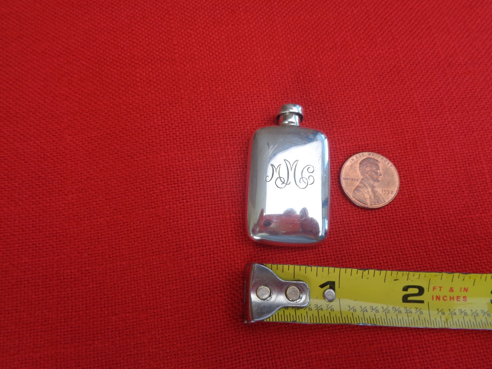 Tiffany & Co. Sterling Silver Miniature Perfume Flask 15.5G