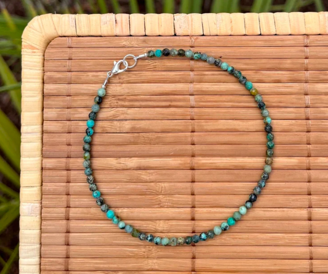 2025Selling Fast 8.5 Inch Handmade Beaded Boho Anklet Adjustable for Women Gift