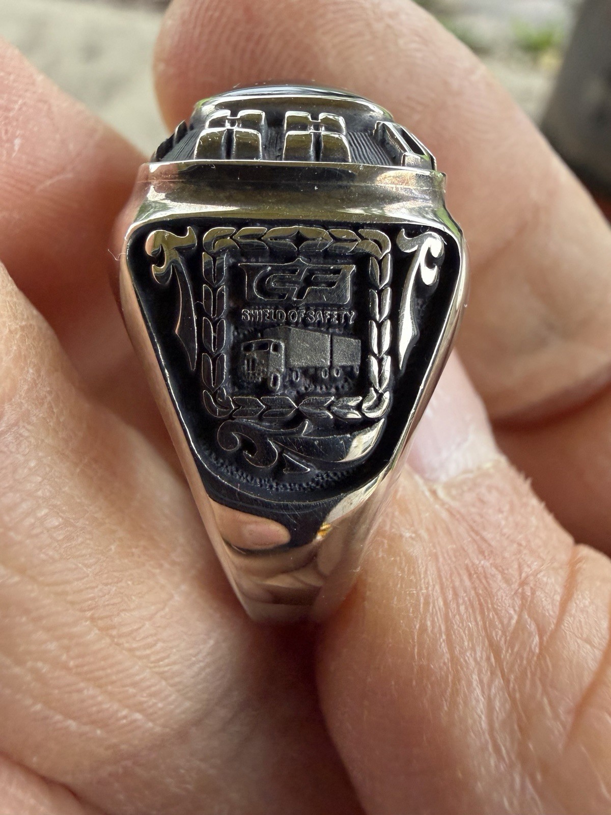 Safe Driver Class Ring( 31.3% palladium)
