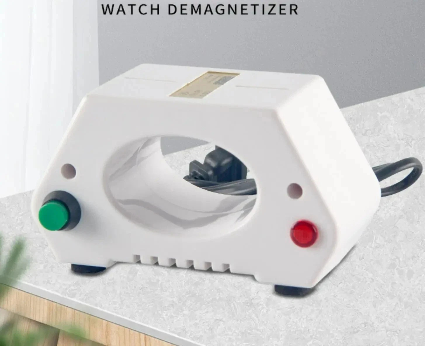 Watch Repair Demagnetizer Tool Mechanical Wristwatch Degausser 110V 220V US Plug
