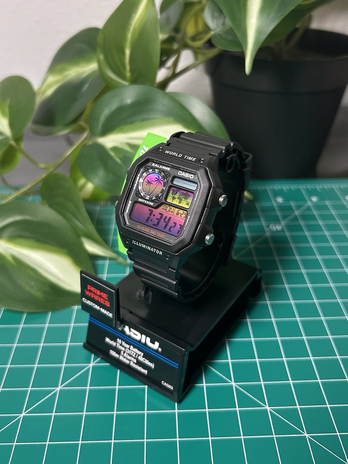 Custom Casio AE1200 Royale Watch | Vaporwave Mod