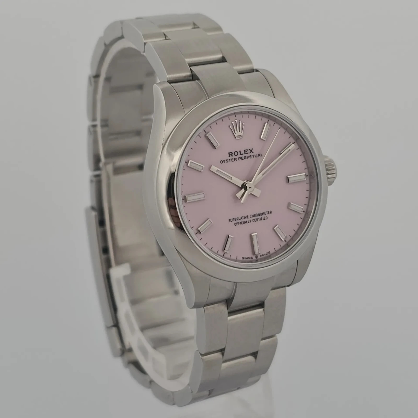 Rolex Oyster Perpetual 277200 Silver Oyster Bracelet with Box & Paper