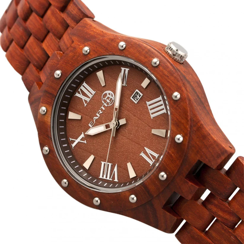 Earth Wood Watch Bracelet EW3203 NIB W/WARRANTY Offers Welcomed