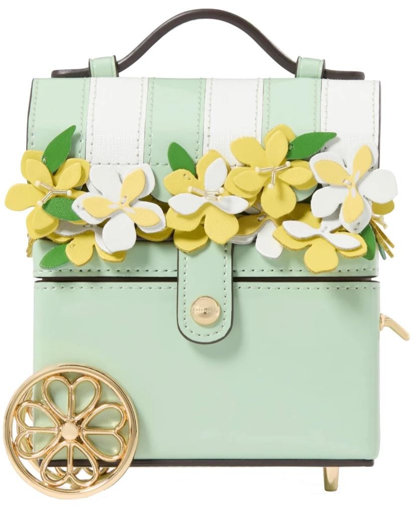 KATE SPADE FRESH PICKS EMBELLISHED LEATHER JEWELRY CASE KK739 NWT $298