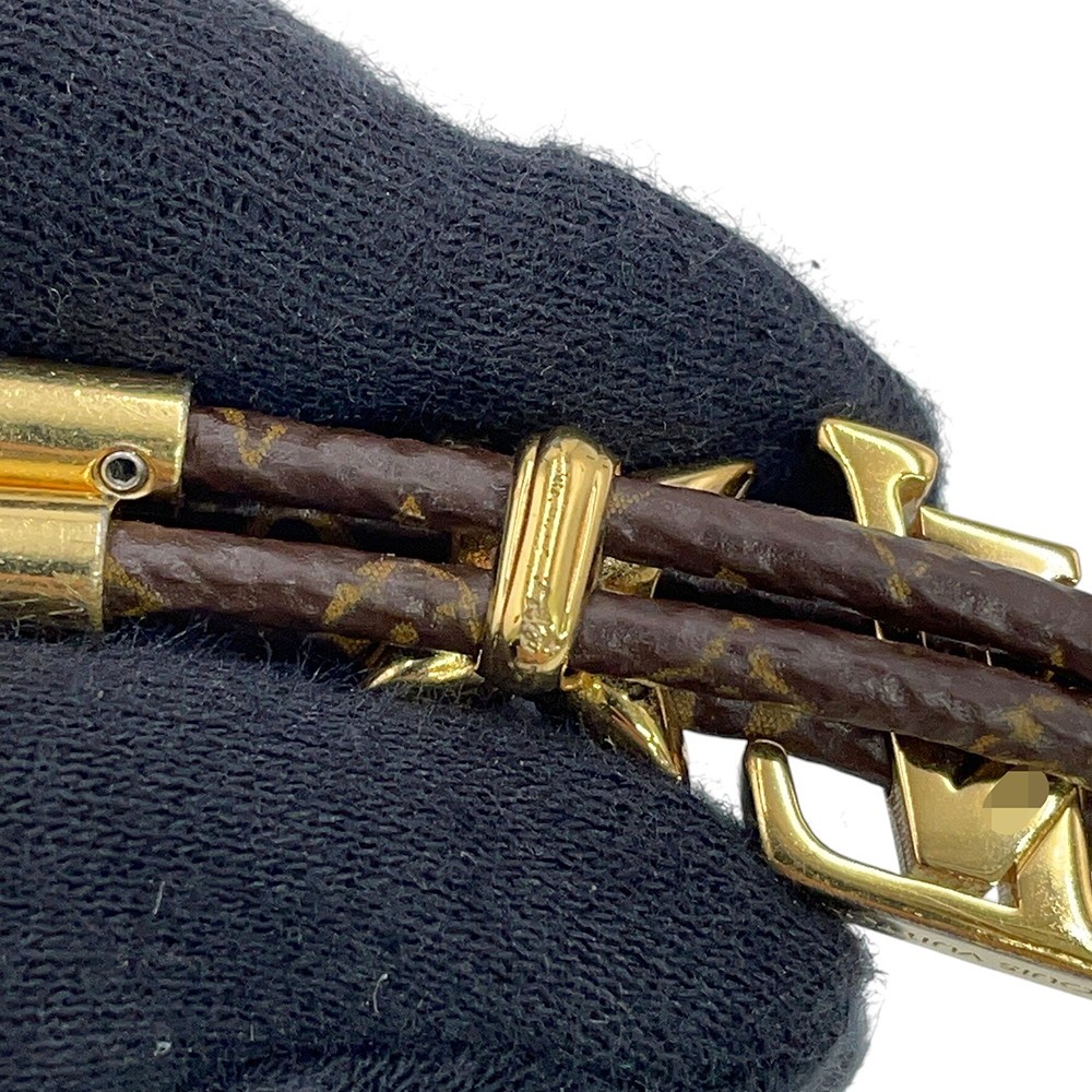 LOUIS VUITTON Bracelet LV Bloom Monogram Brown M8416Z