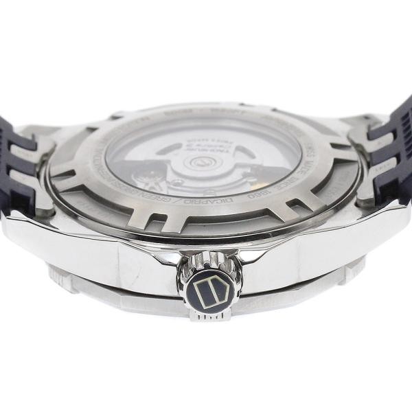 TAG Heuer Aquaracer WAJ2116 44mm SS Navy Dial Automatic Date Watch #C7984