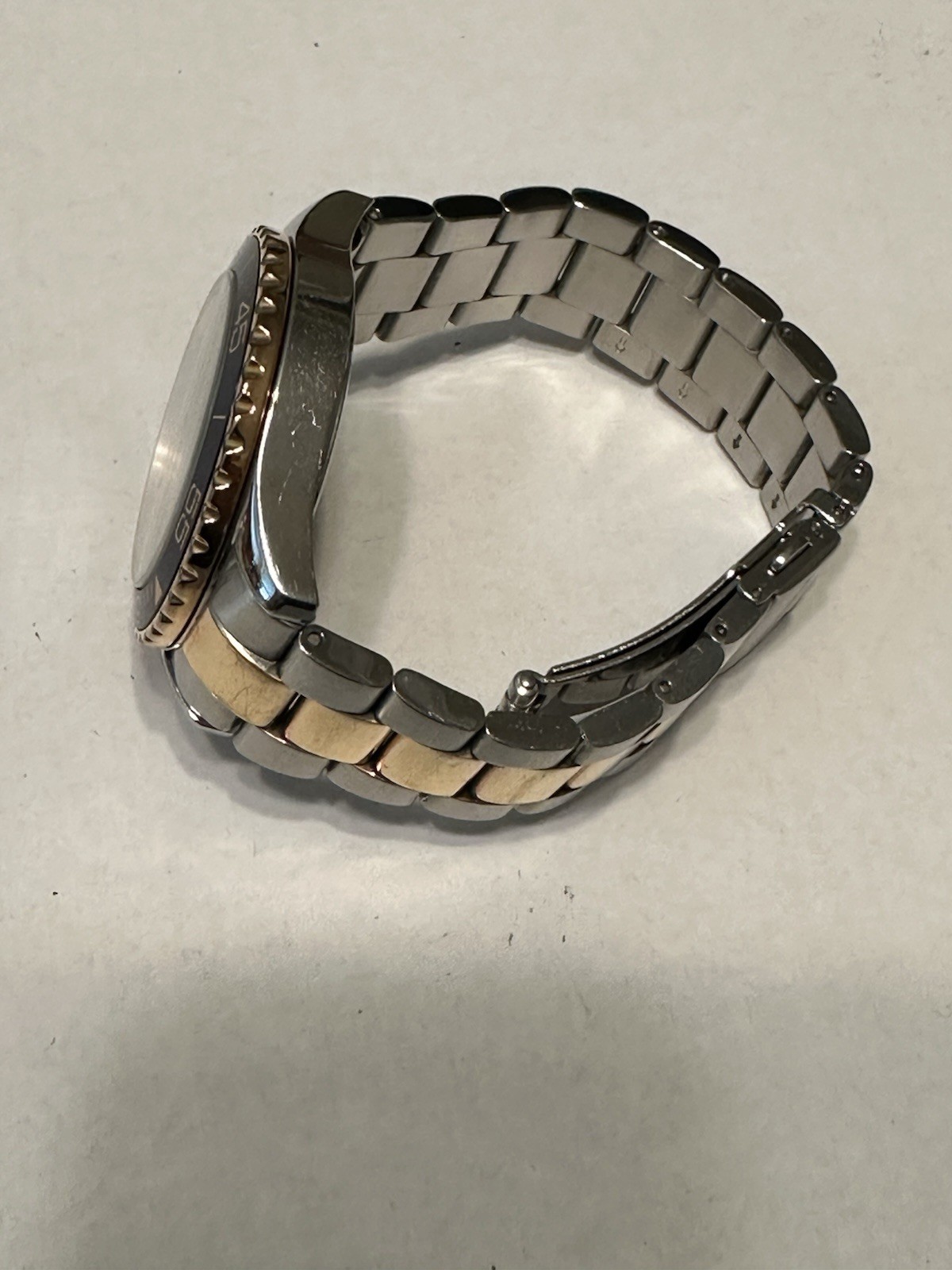 Michael Kors Chronometer Watch MK-5794 Gold Tone/Stainless/Vintage Gold