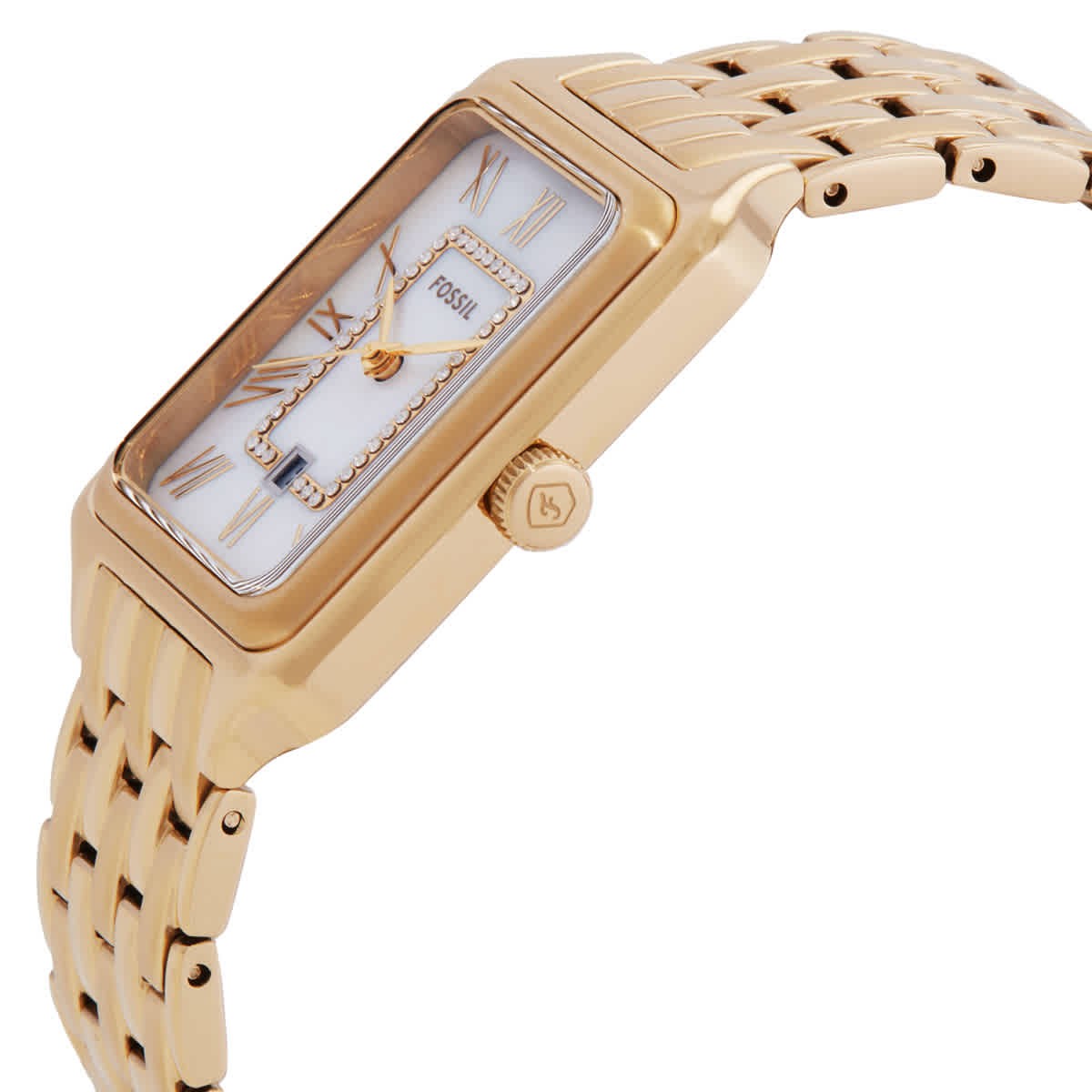 Fossil Raquel Quartz White MOP Dial Ladies Watch ES5304