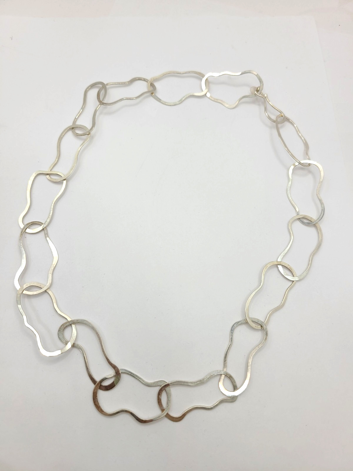 925 Sterling Silver Geometric 20mm x 21 inches 18.7gr
