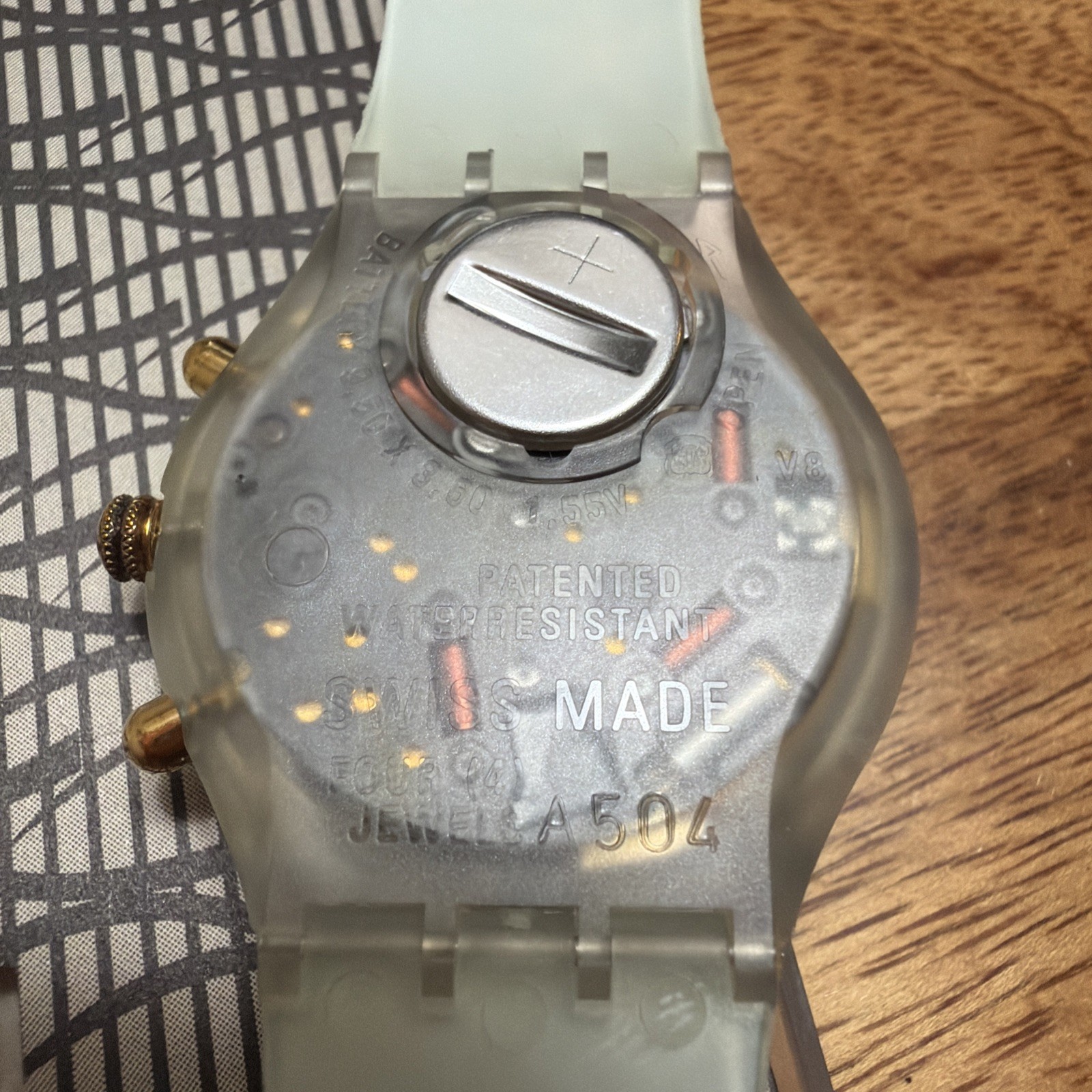 Swatch 38mm Watch American Dream SEK103 1995 Aquachrono – Atlanta 1996 NOS Mint