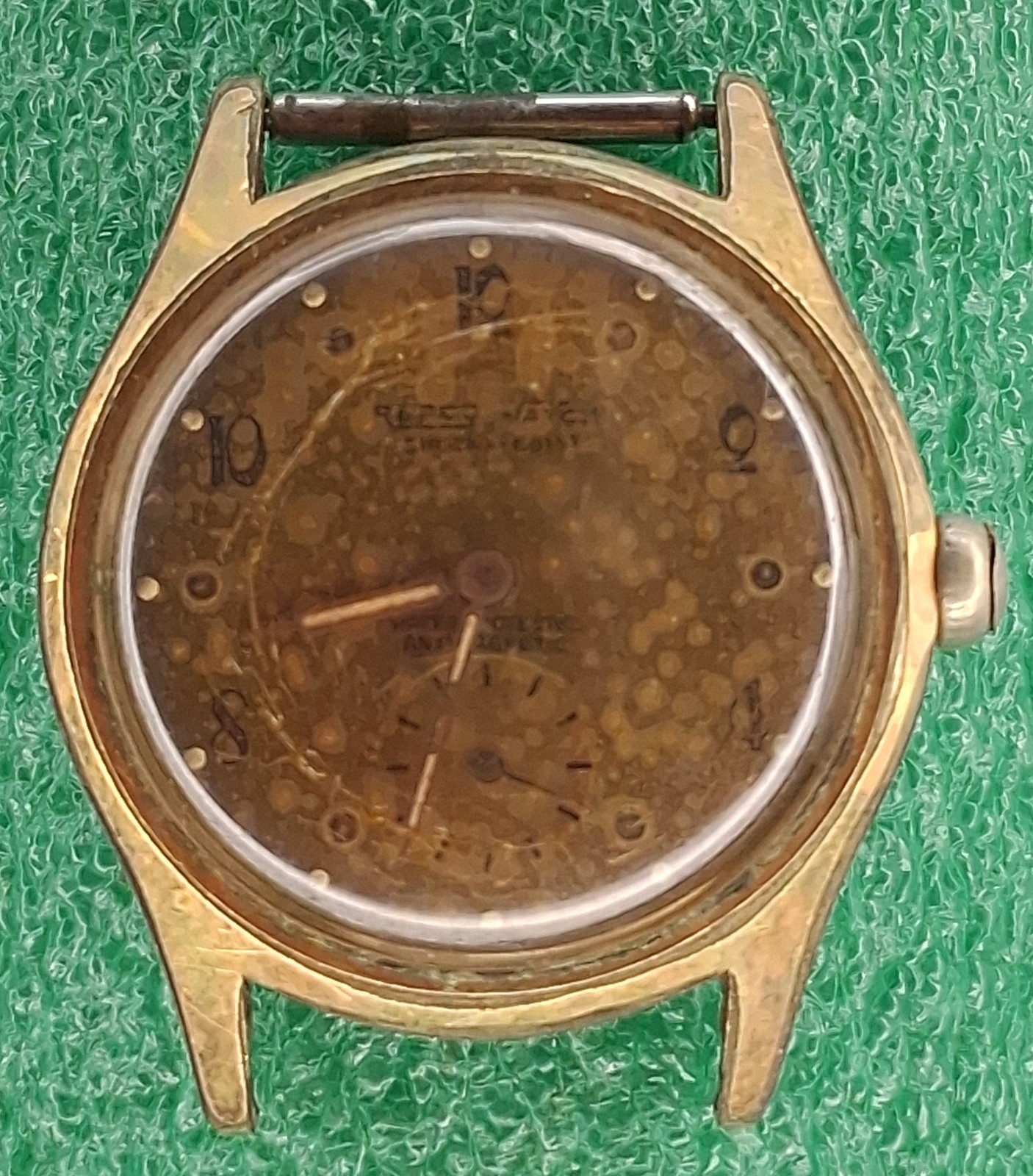Lot W54 Mens Repco Watch Marlin 15J Manual Wind Up Movement Vintage Watch Parts