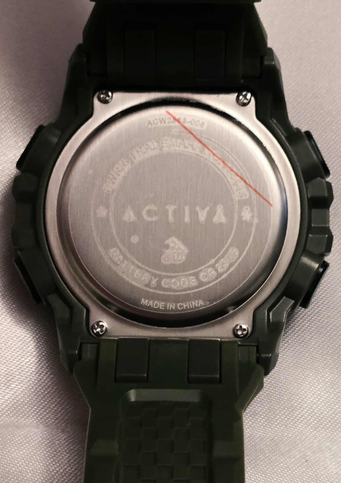 Activa X Invicta Spry Digital Essentials Men 53mm Army Green ACW2583-005
