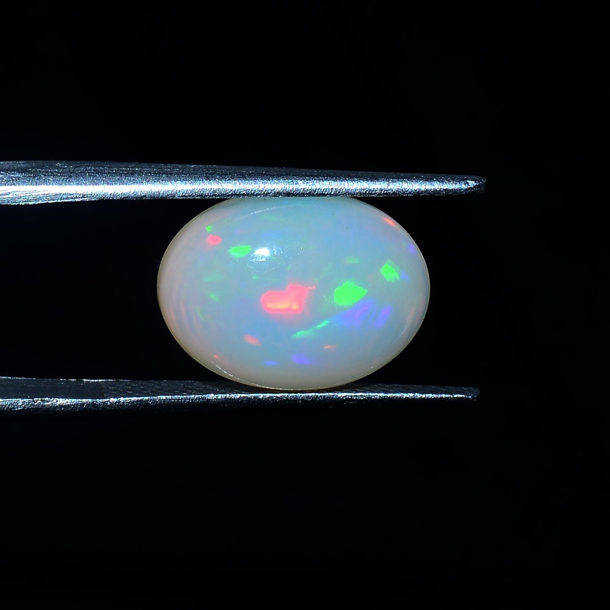 5.05 Cts Natural Ethiopian Opal Top Grade Oval Welo Fire Flashy Loose Gemstone