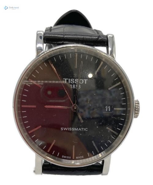 Tissot T109407A Swissmatic Men’s Watch Black Dial Leather Strap