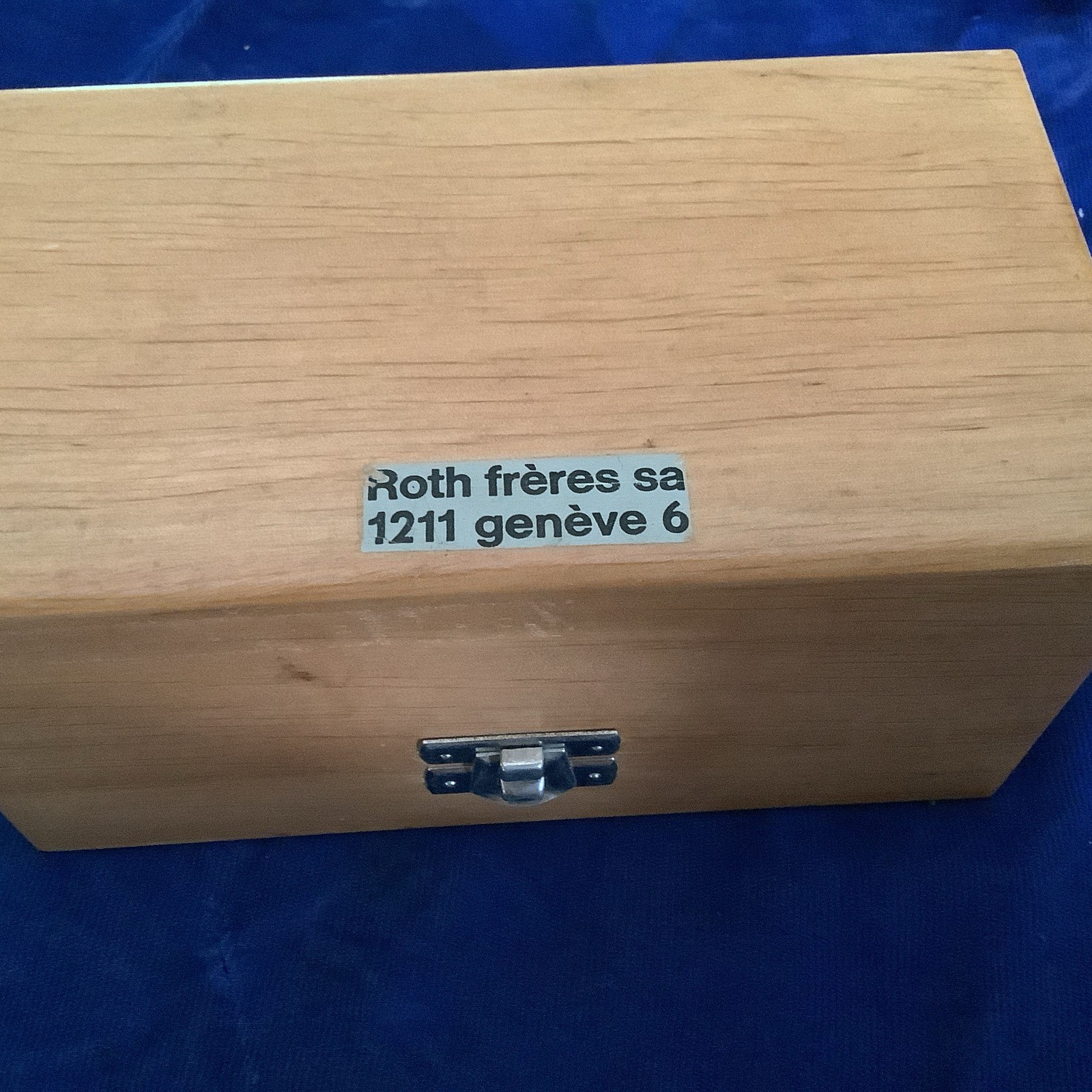 Vintage JKA Feintaster Dial Test Indicator 0.01mm Precision Gauge w/ Wood Case