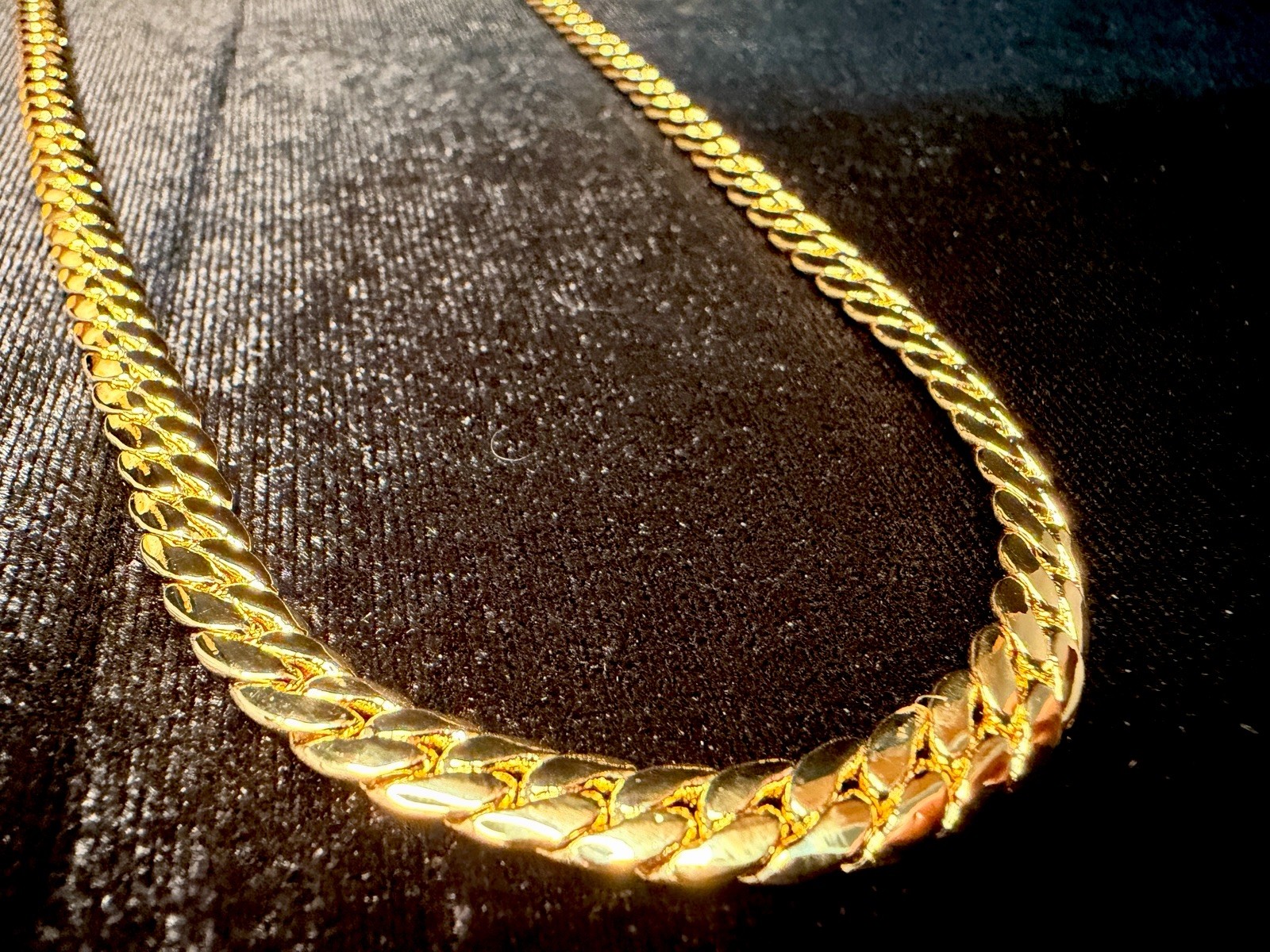 Miami Cuban 14K Stamped Gold Filled 20in 6MM Necklace W/Box Lock. BRAND NEW