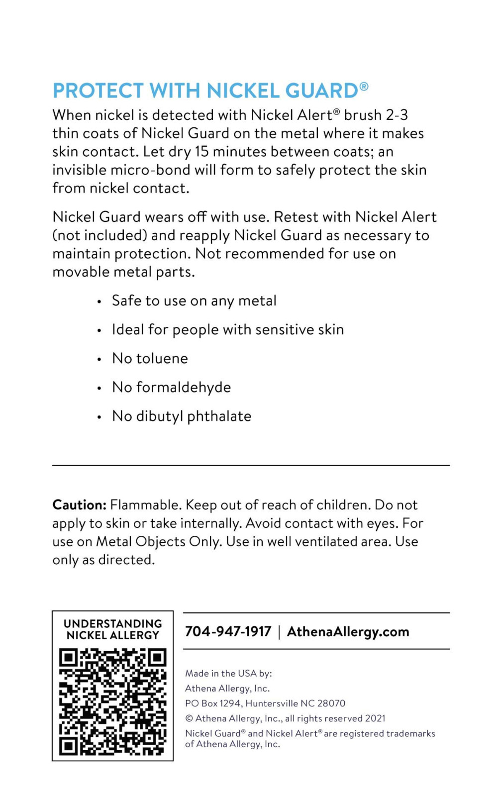 Nickel Guard® – Safely & Effectively Stops Rashes Caused By Jewelry (Nickel)