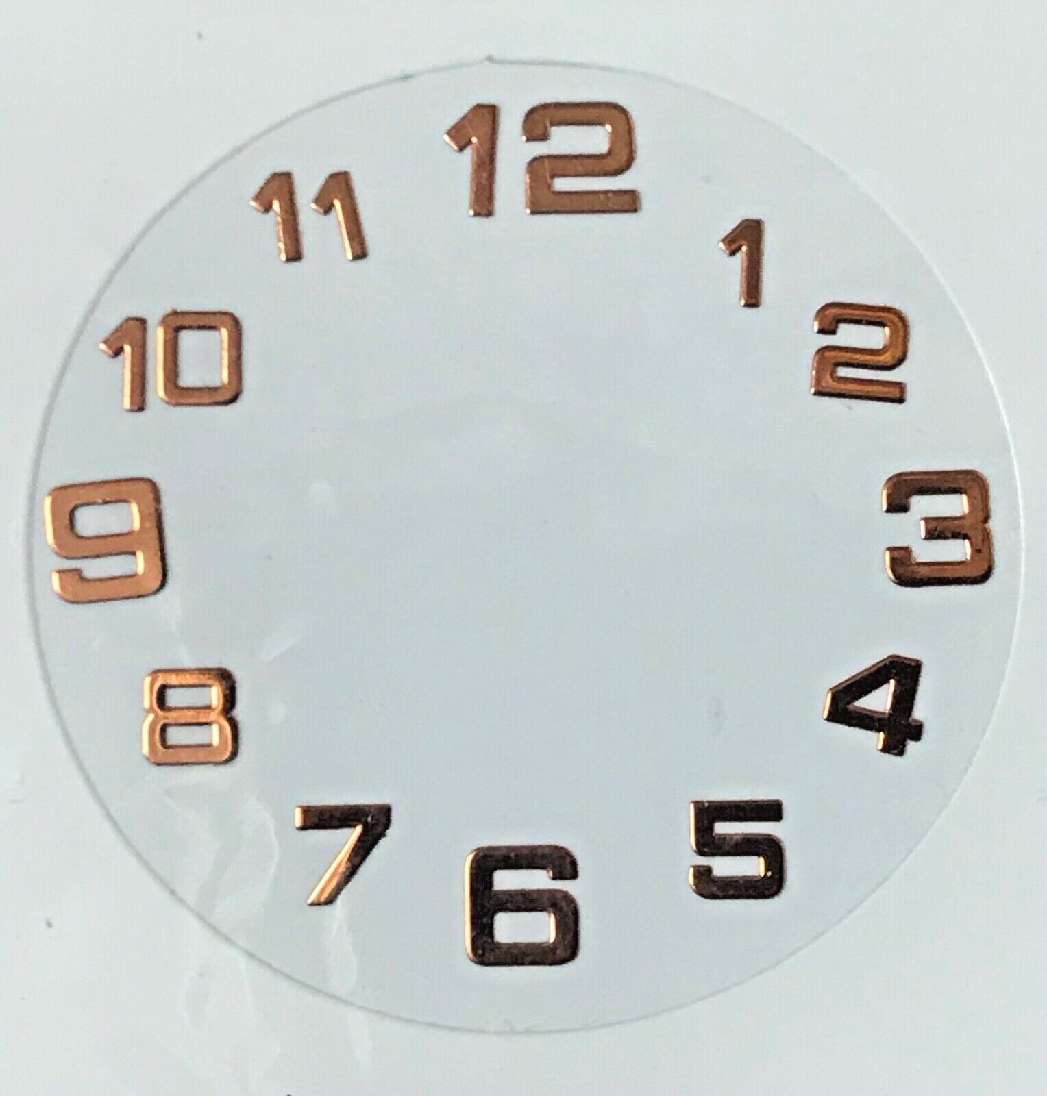 Watch Dial Hour Marker Numbers Numerals 2.5mm/3.5mm Small Rose Gold parts