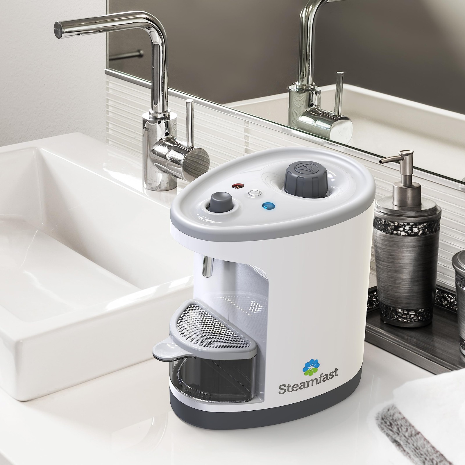 Steamfast SF-1000 JULE Steam Jewelry Cleaner, LED Lighting, Chemical Free, 15