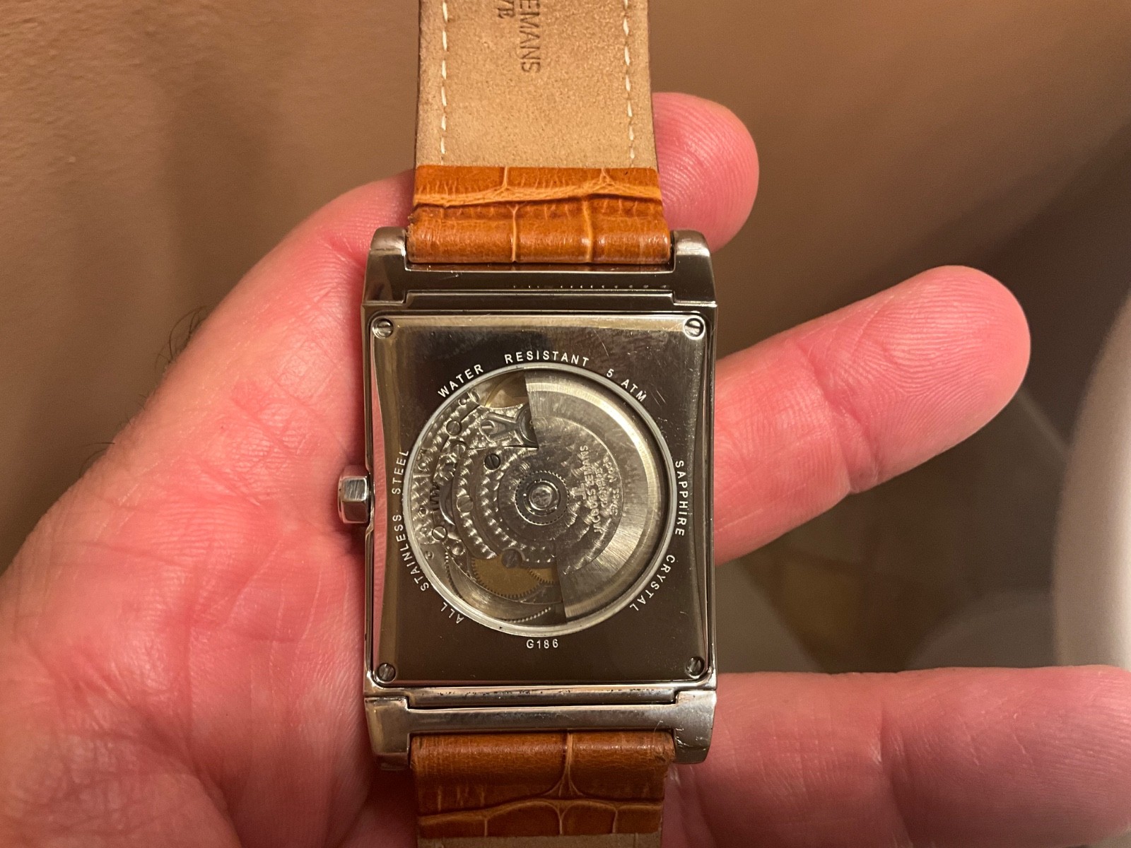JACQUES LEMANS GENEVE SWISS MADE 25 JEWEL AUTOMATIC ETA 2824 JL OPEN HEART EXCLT